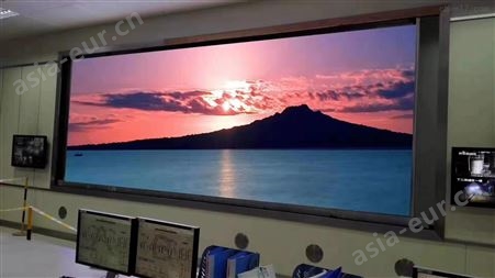 海关大厅P1.6LED全彩屏清晰度高一平方价格
