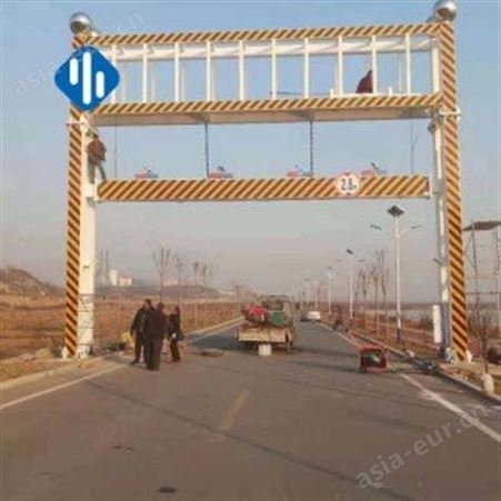 内蒙古包头升降限高架定制厂家 自动限高架厂家定制 交通限高架