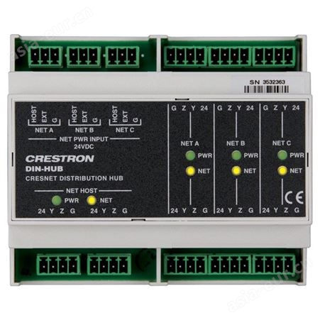 Crestron DIN -HUB 智能灯光模块