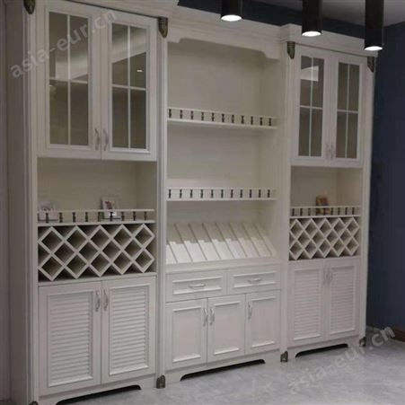 百和美家用红酒酒柜 室内多层隔板酒柜 铝合金柜子定制