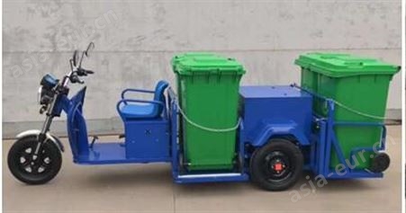 北京6桶垃圾车图片 垃圾桶收集转运车