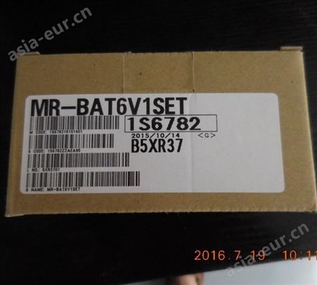 MITSUBISHI ELECTRIC 伺服控制器电池MR-BAT6V1SET