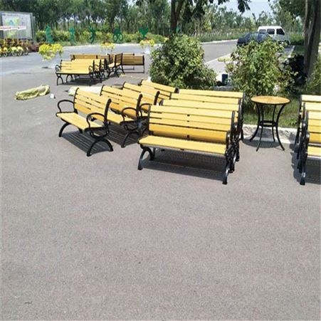 休闲 公共座椅园林庭院凳铁艺铸铝长条椅  规格齐全 支持定制