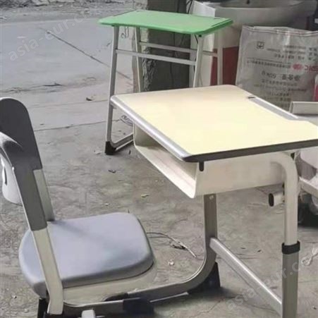 环保学生课桌椅 可调节课桌椅 课桌椅厂家  环保材料桌椅