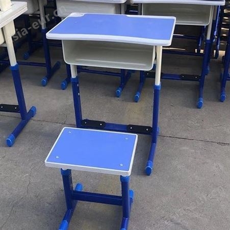ABS塑料手摇升降课桌椅