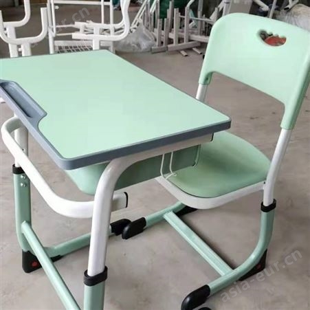 环保学生课桌椅 可调节课桌椅 课桌椅厂家  环保材料桌椅